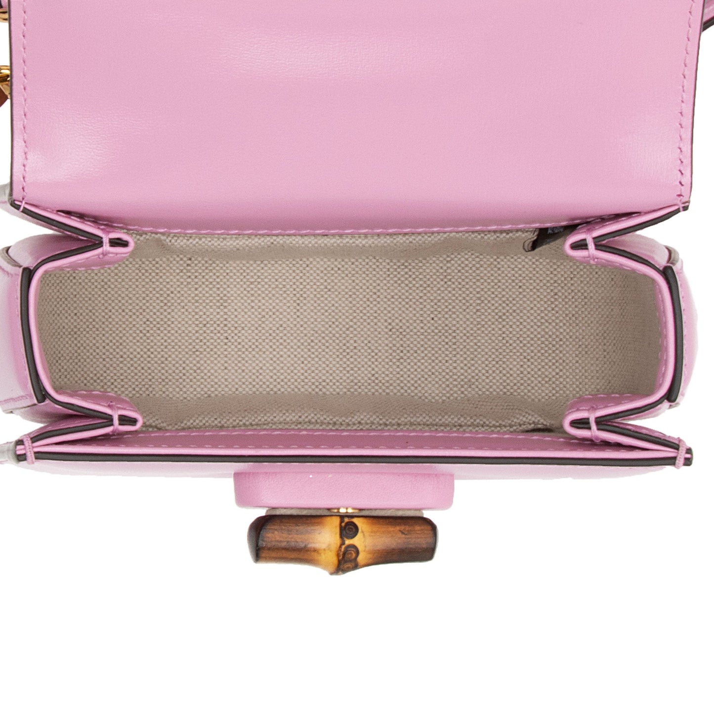 Gucci Leather Bamboo 1947 Mini Top Handle (SHF-bLJULR)