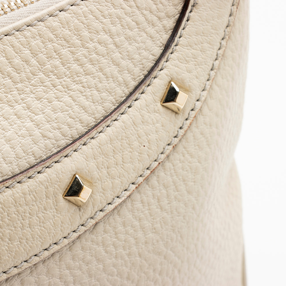 Gucci Leather Bamboo Anita Small Satchel - FINAL SALE (SHF-15389)