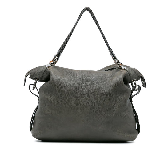Gucci Leather Bamboo Bar Tote (SHG-JuxF7a)