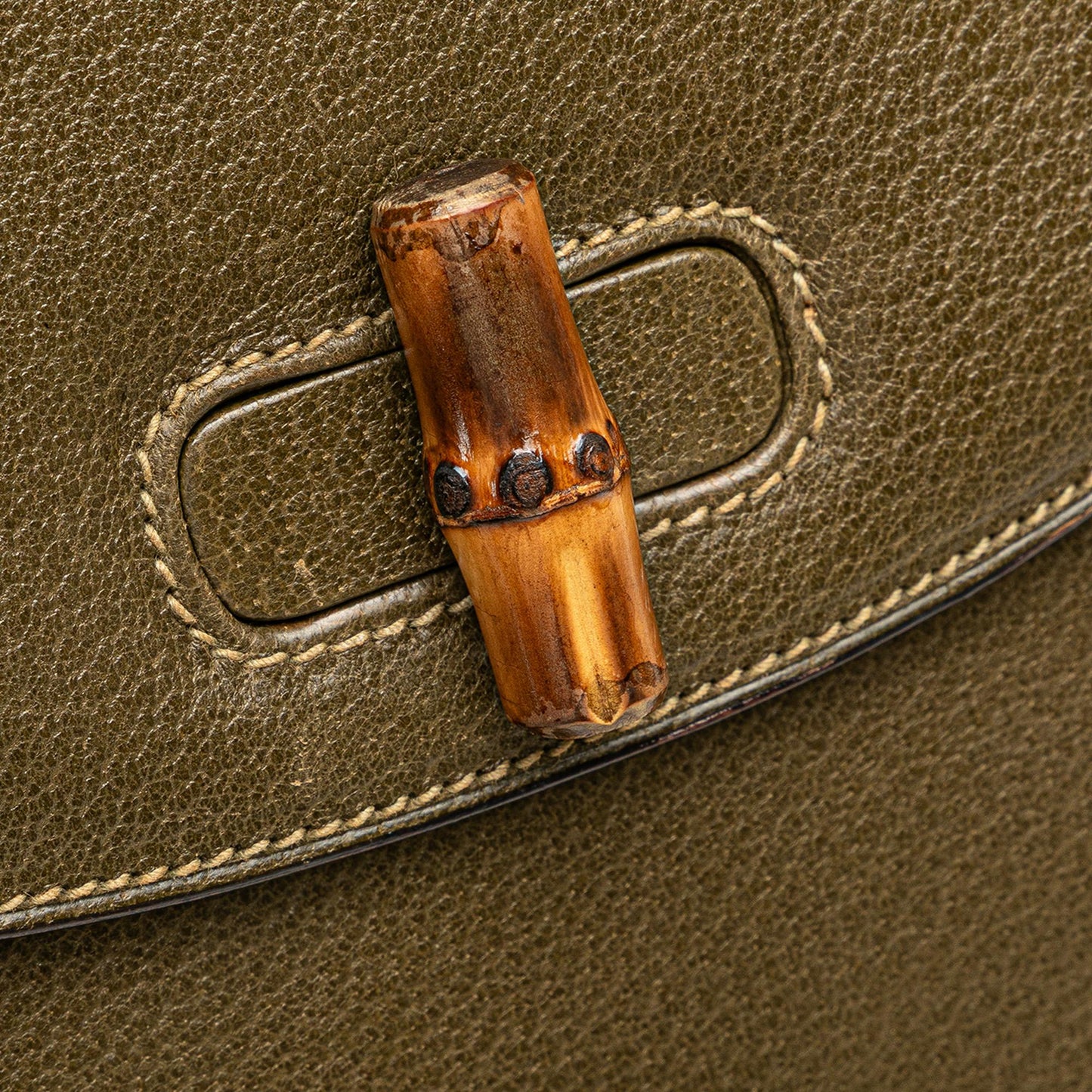 Gucci Leather Bamboo Crossbody