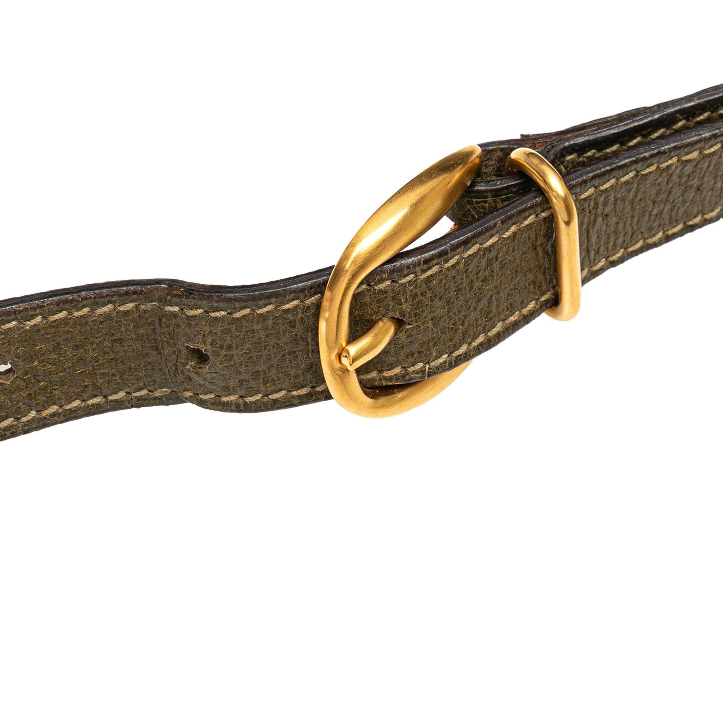 Gucci Leather Bamboo Crossbody
