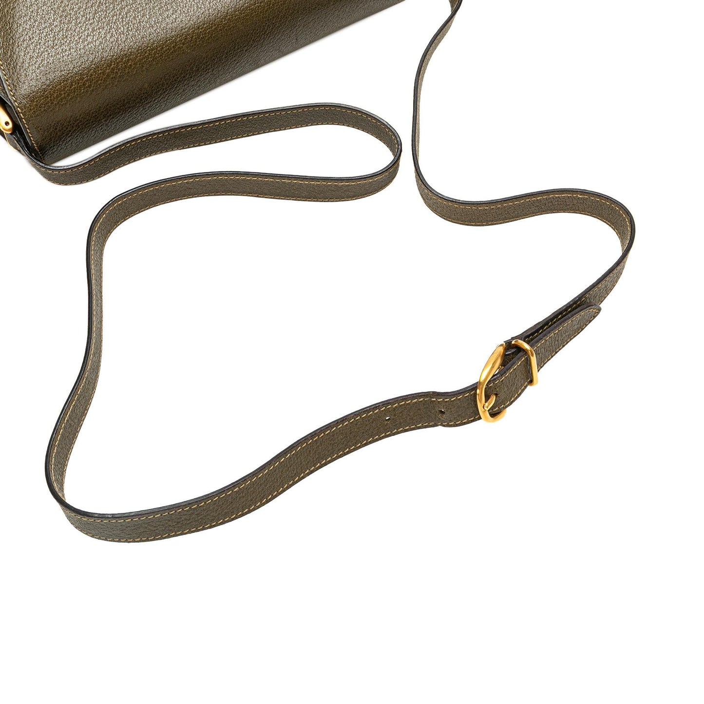 Gucci Leather Bamboo Crossbody