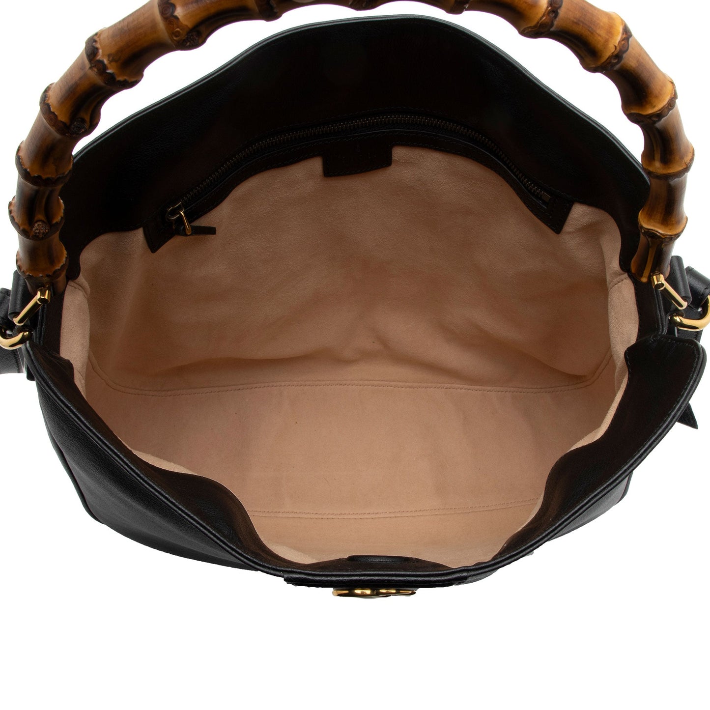 Gucci Leather Bamboo Diana Large Shoulder Bag (SHF-sWgjQL)