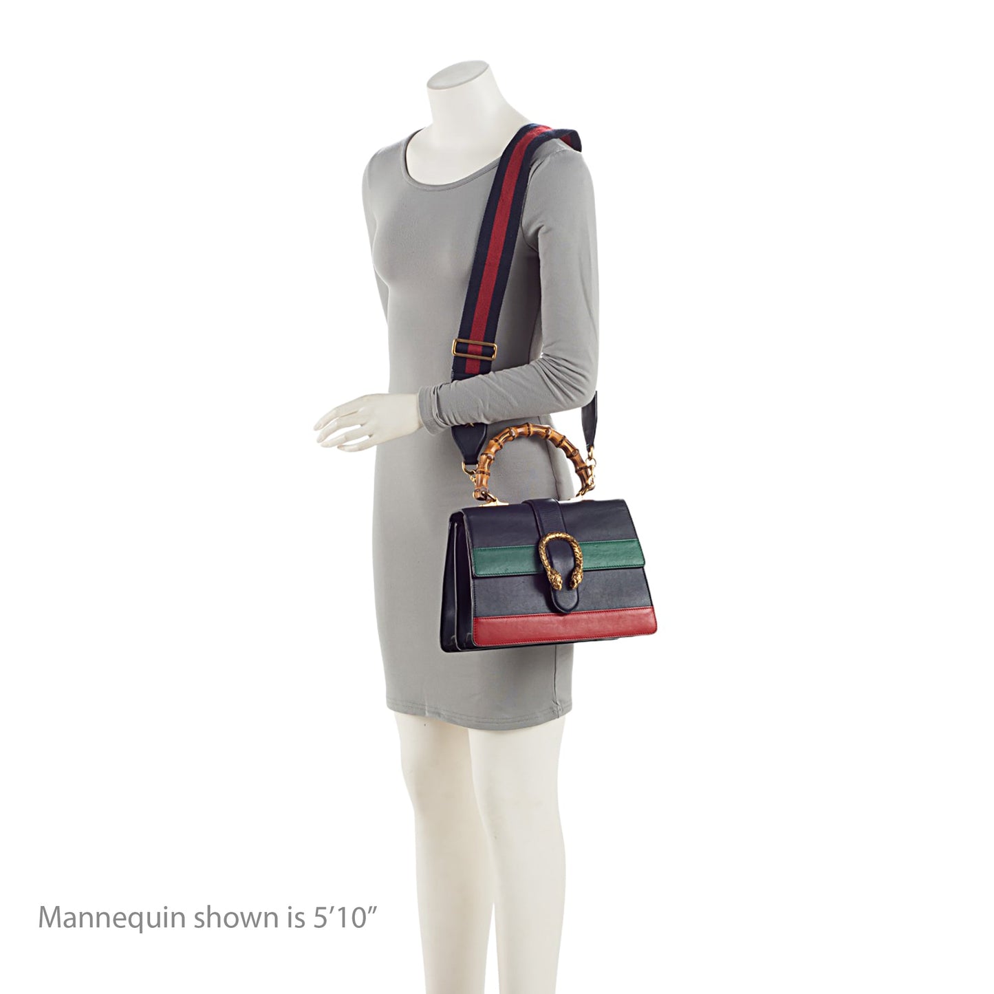 Gucci Leather Bamboo Dionysus Medium Top Handle (SHF-ZwptD2)