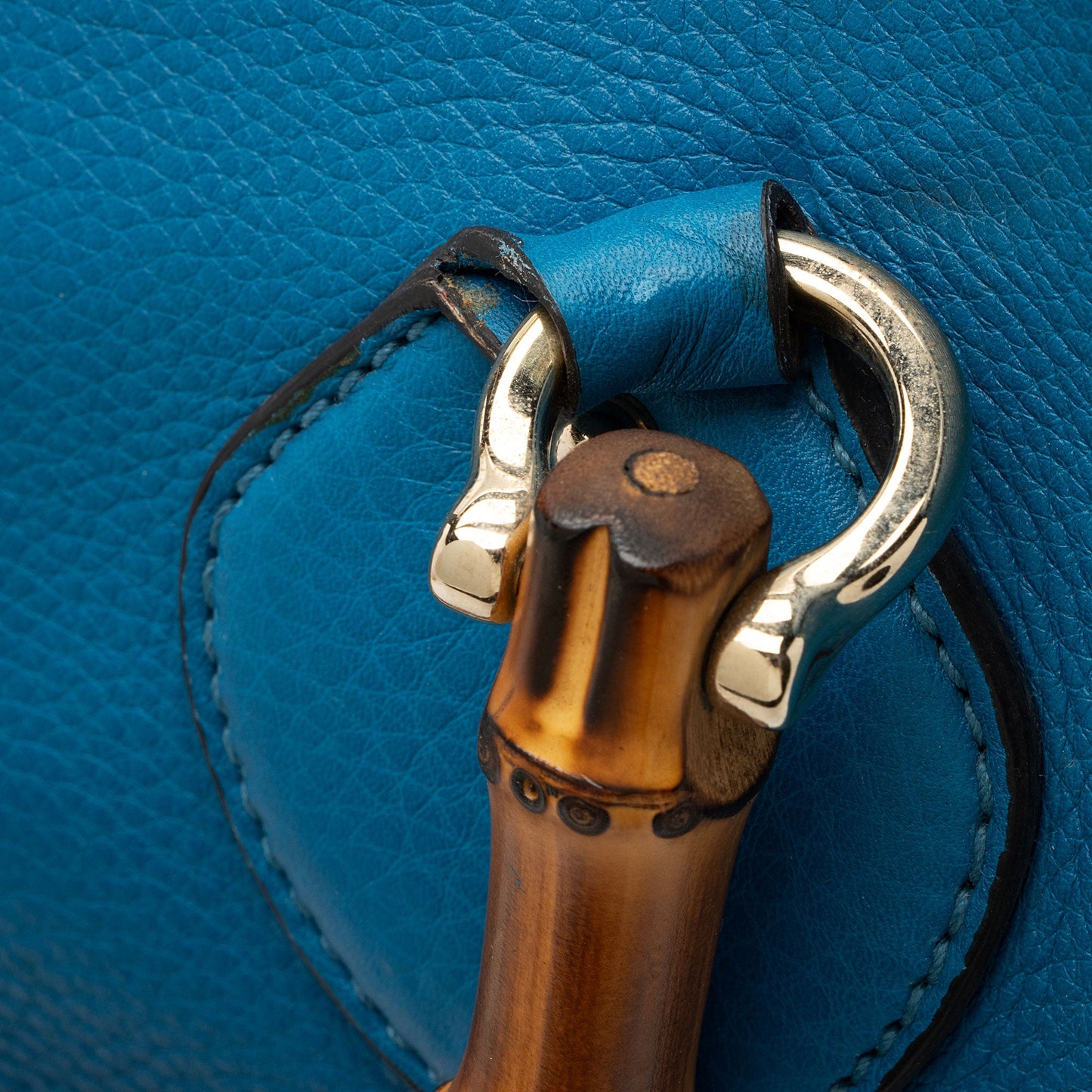 Gucci Leather Bamboo  Diana Tote (SHF-duMfuS)