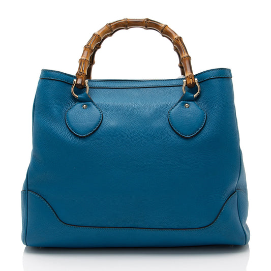 Gucci Leather Bamboo  Diana Tote (SHF-duMfuS)