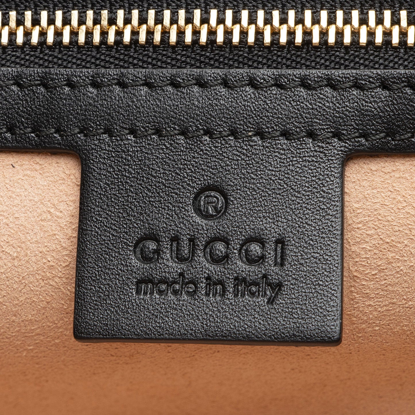 Gucci Leather Bamboo Nymphaea Small Top Handle (SHF-lcy8Sb)