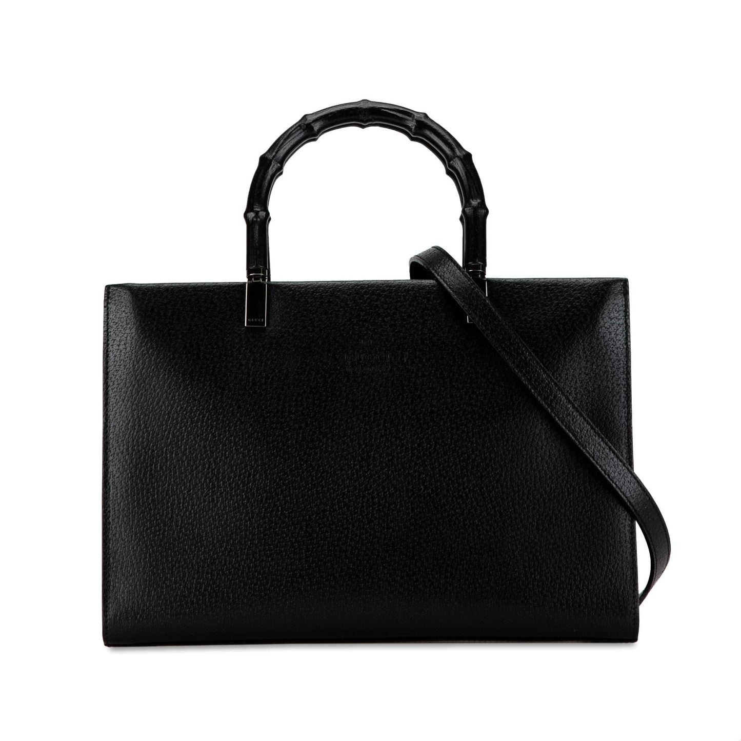 Gucci Leather Bamboo Satchel (SHG-dEOVUh)