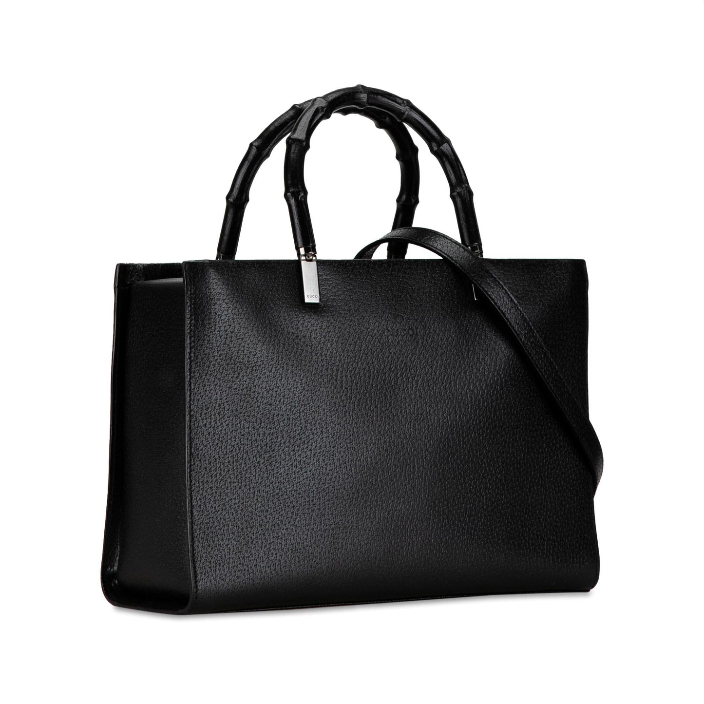Gucci Leather Bamboo Satchel (SHG-dEOVUh)