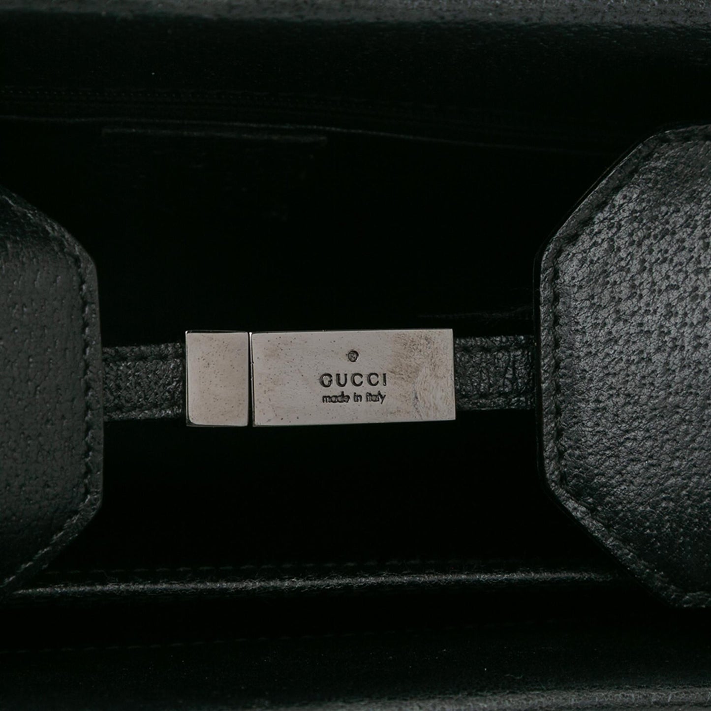 Gucci Leather Bamboo Satchel