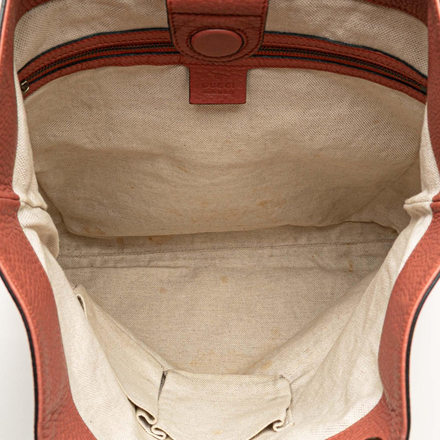 Gucci Leather Bamboo Satchel