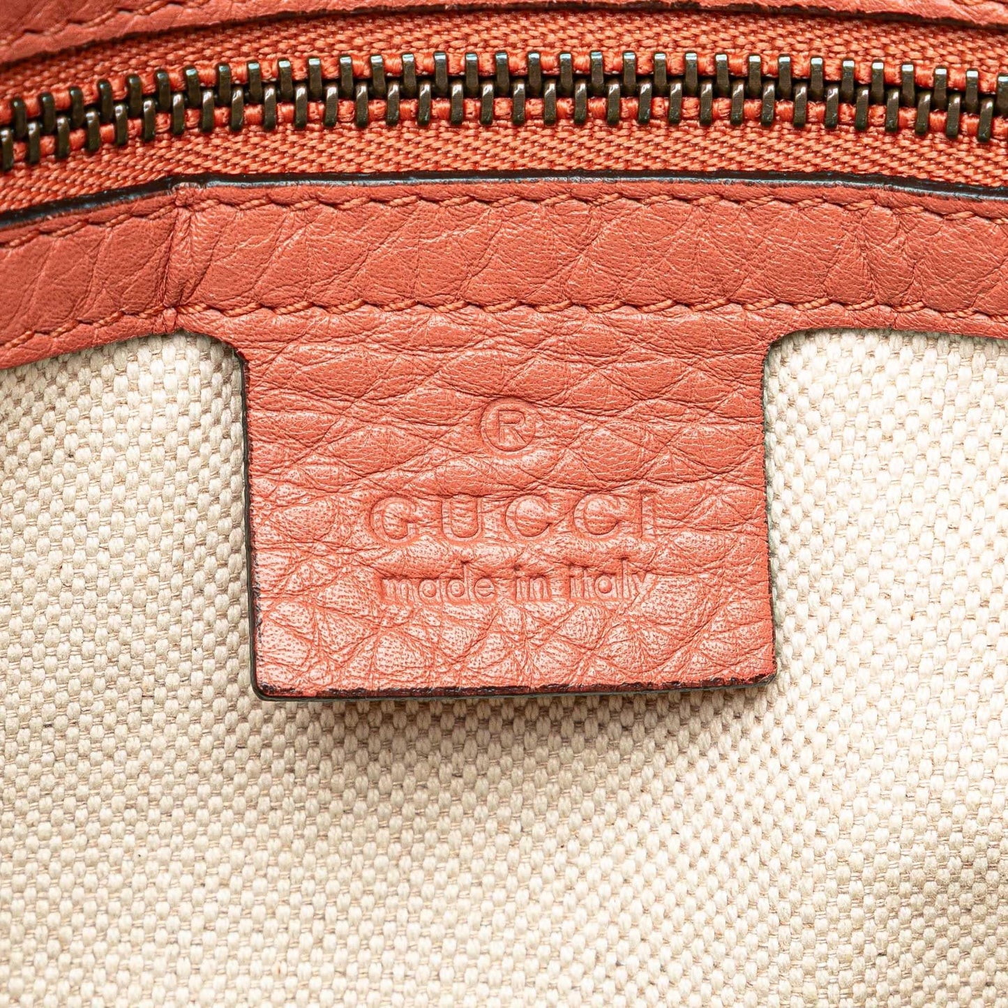 Gucci Leather Bamboo Satchel