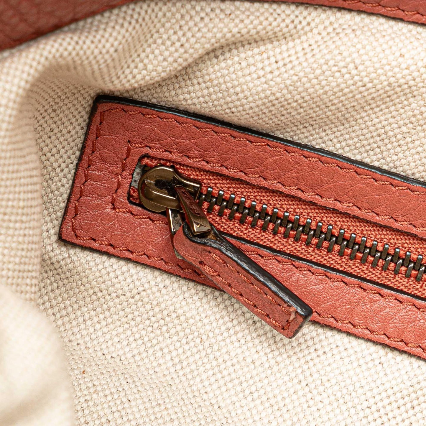 Gucci Leather Bamboo Satchel