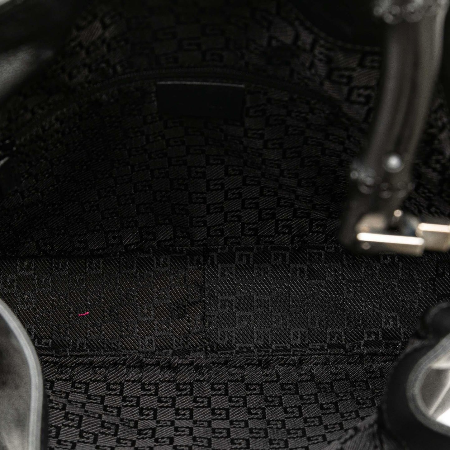 Gucci Leather Bamboo Satchel