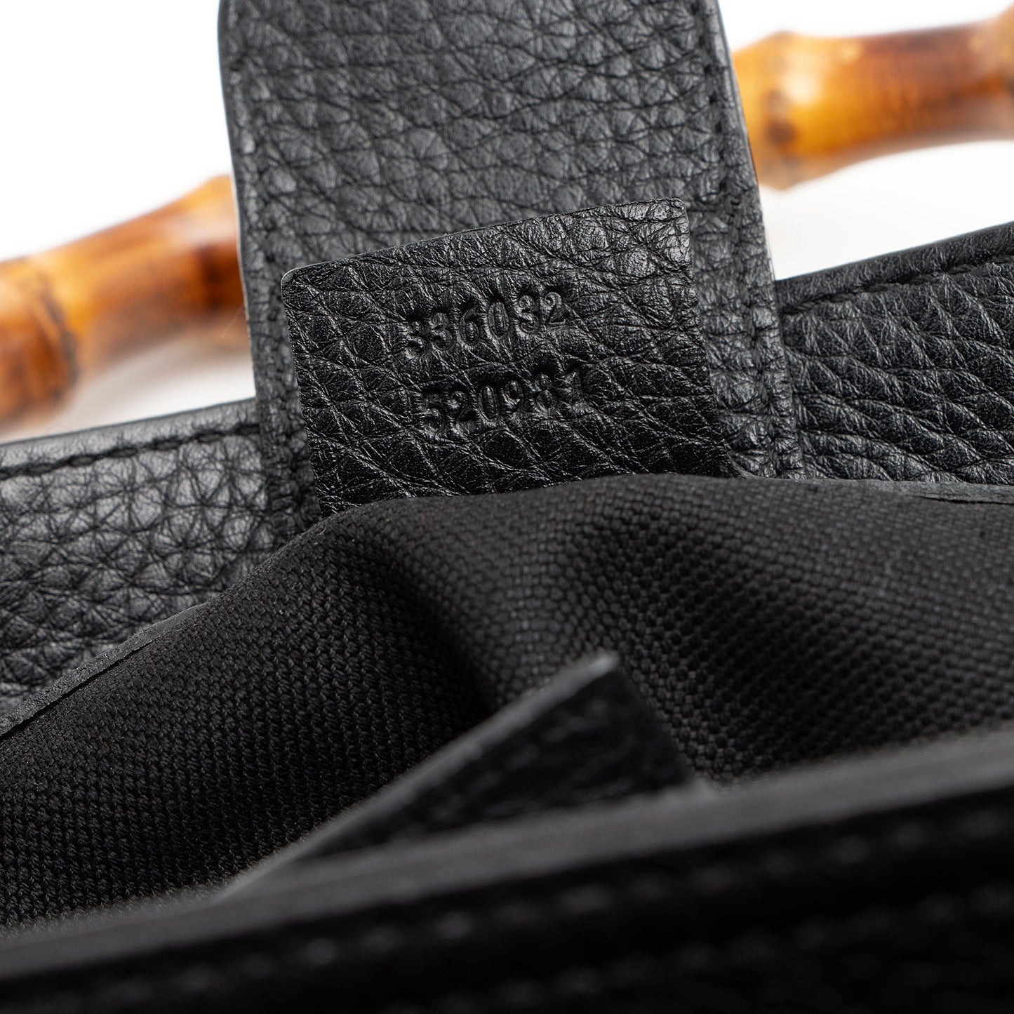 Gucci Leather Bamboo Small Shopper Tote (SHF-M26bz2)