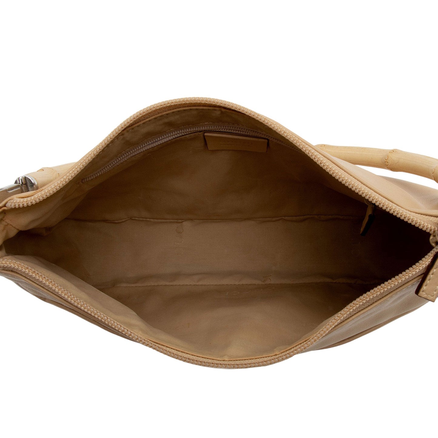 Gucci Leather Bamboo Small Shoulder Bag (SHF-dNmWob)