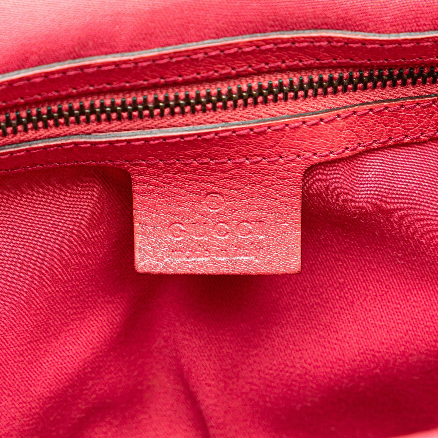 Gucci Leather Bamboo Studded Hobo
