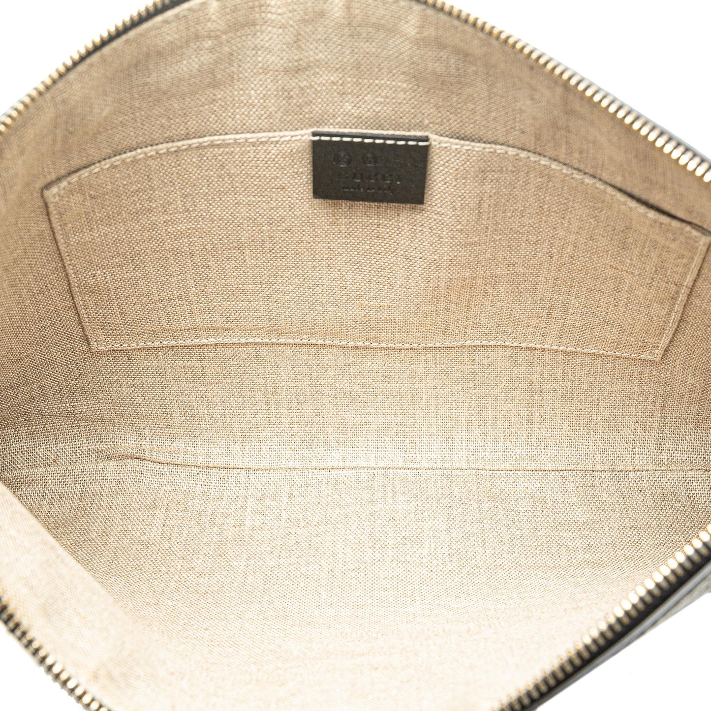 Gucci Leather Bamboo Tassel Clutch