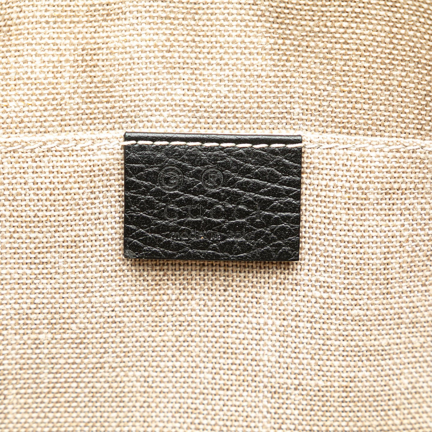Gucci Leather Bamboo Tassel Clutch