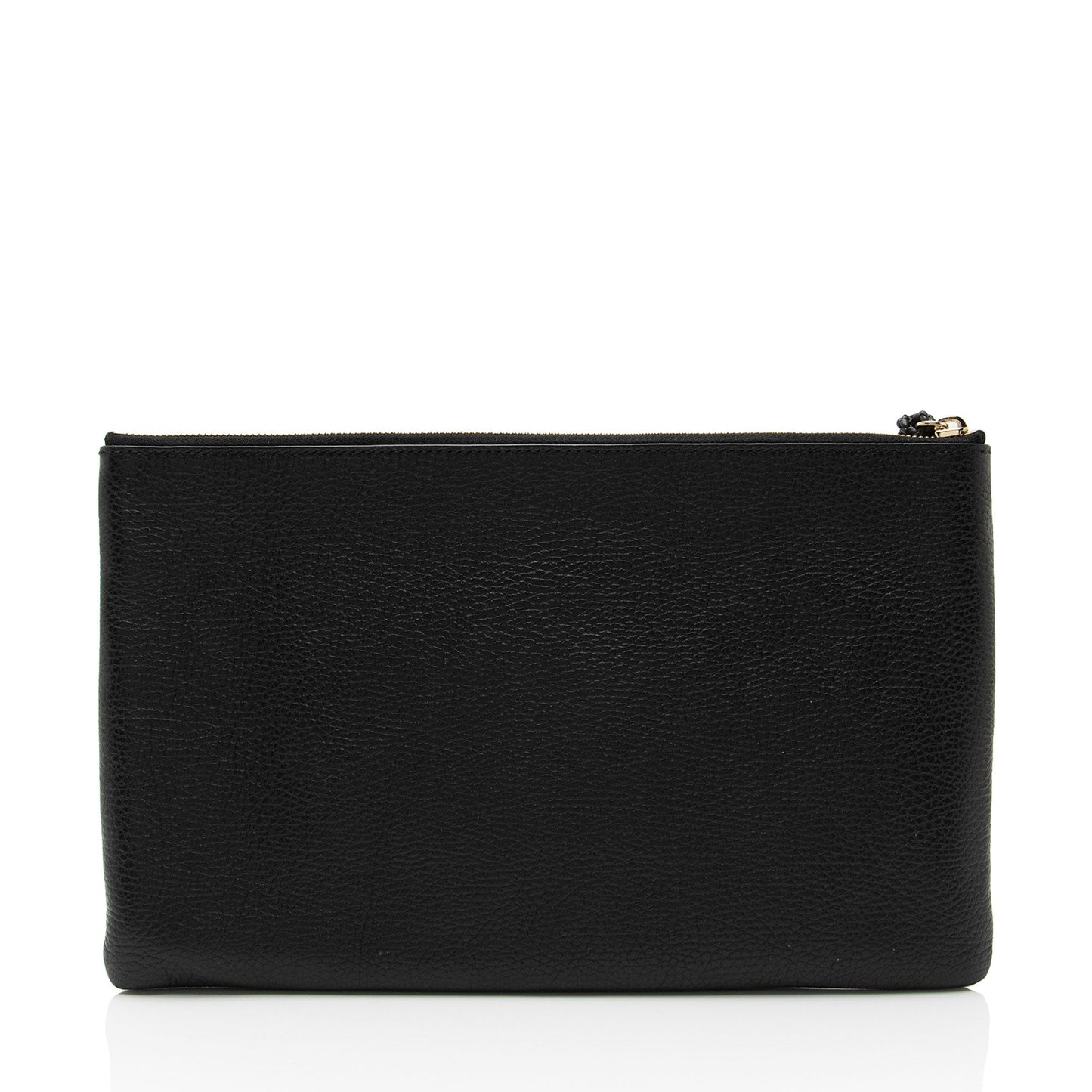 Gucci Leather Bamboo Tassel Zip Clutch (SHF-ybom6m)
