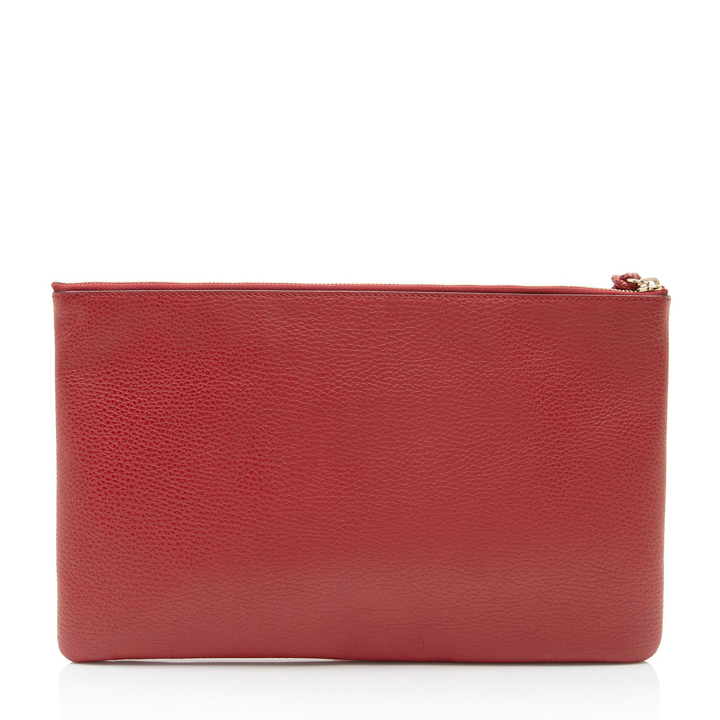 Gucci Leather Bamboo Tassel Zip Clutch (SHF-jOVRgR)