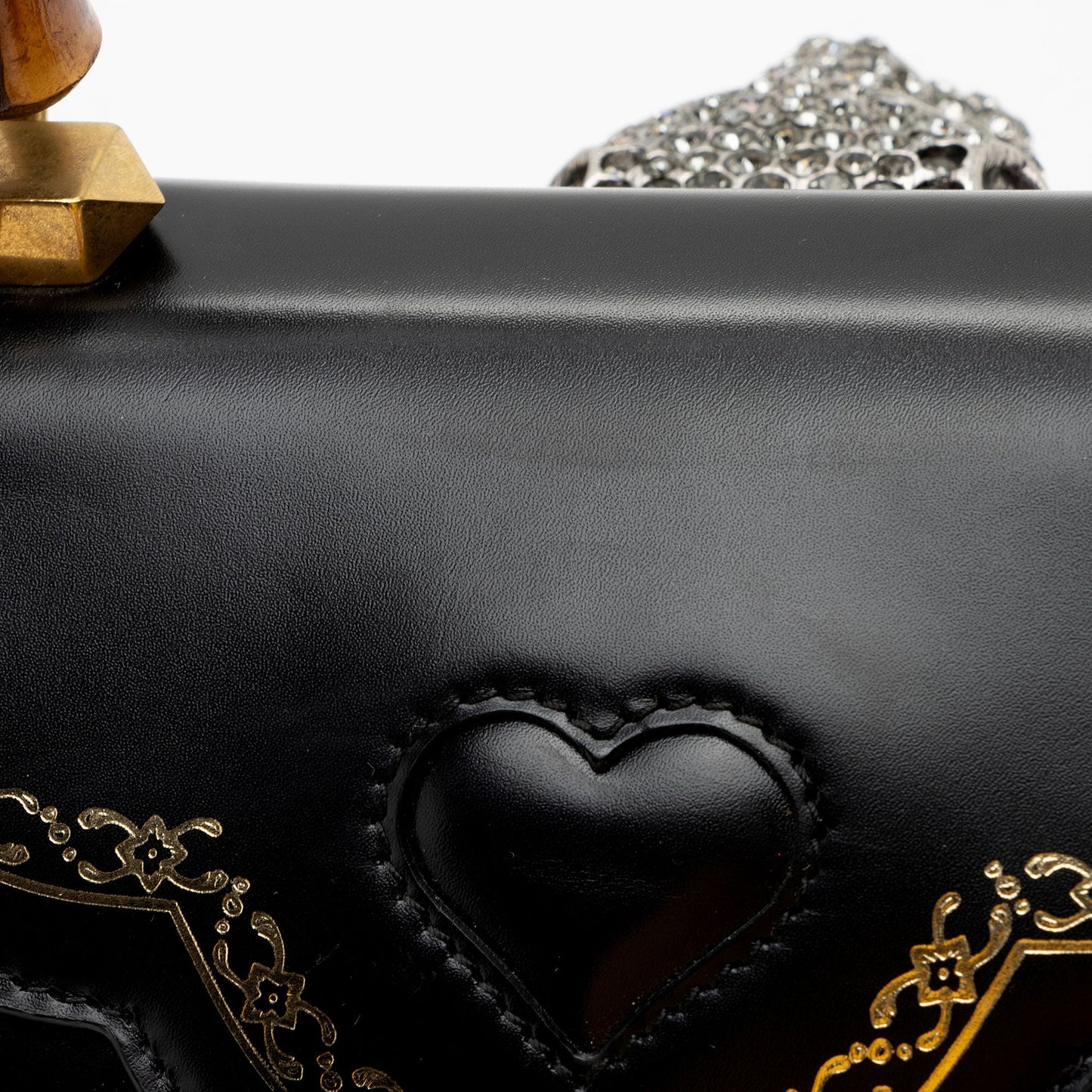 Gucci Leather Bamboo Thiara Small Top Handle Satchel (SHF-OVk4LV)