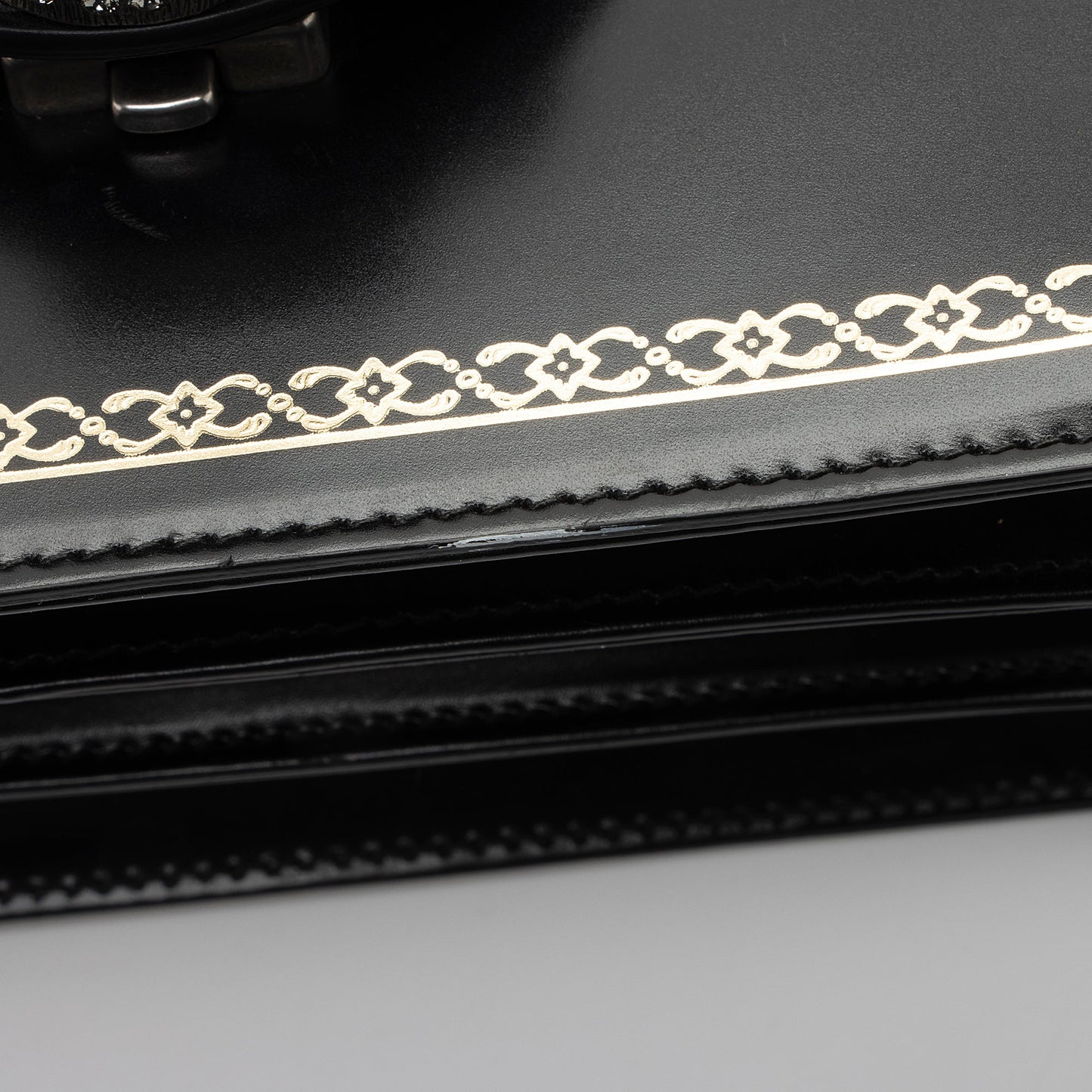 Gucci Leather Bamboo Thiara Small Top Handle (SHF-yZDyFo)