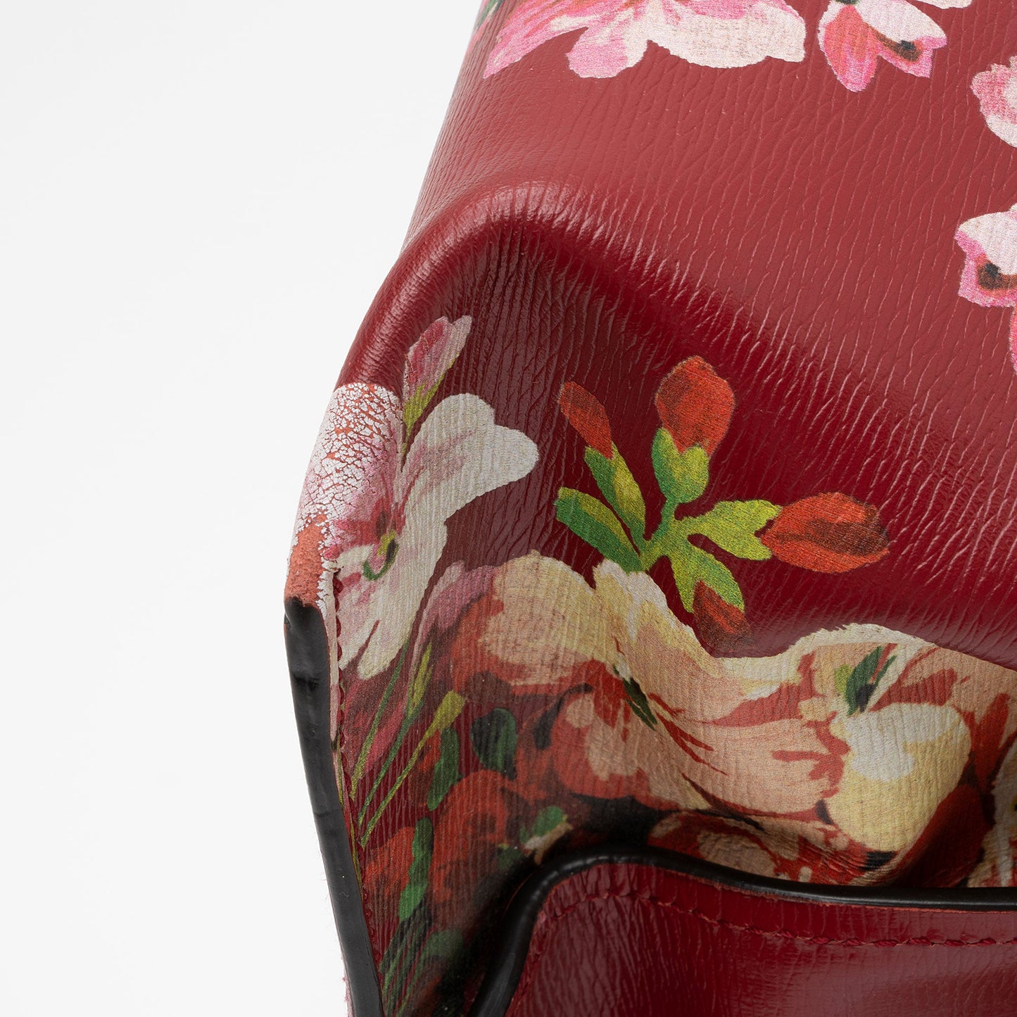 Gucci Leather Blooms Bamboo Daily Large Satchel (SHF-leOK1R)