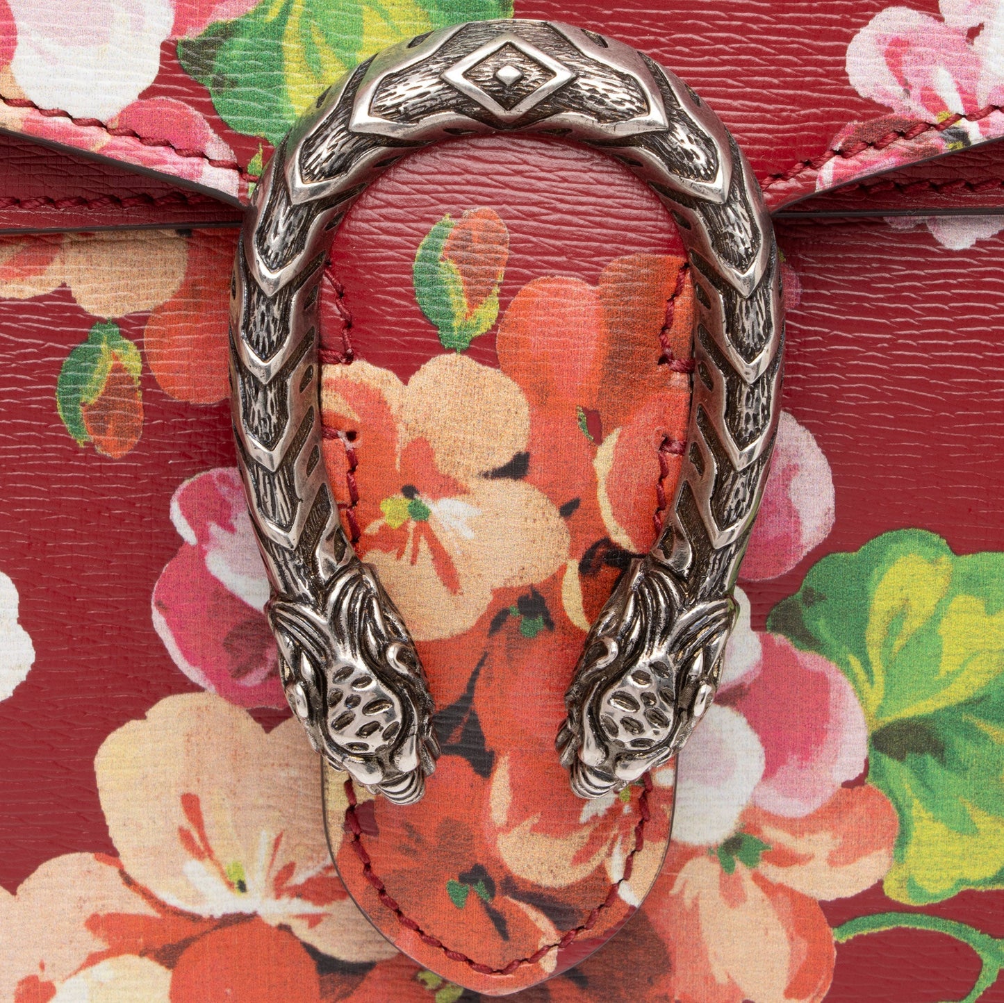 Gucci Leather Blooms Dionysus Medium Shoulder Bag (SHF-D75hzU)