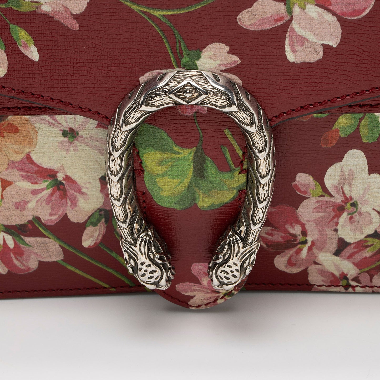 Gucci Leather Blooms Dionysus Small Shoulder Bag