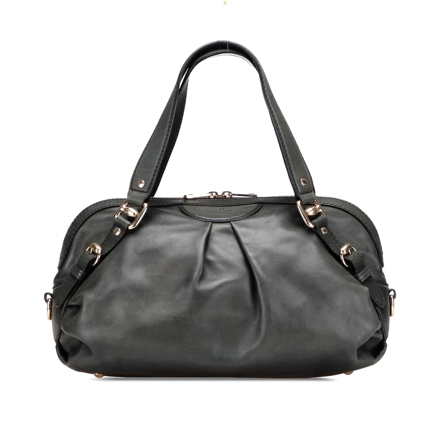 Gucci Leather Bridle Satchel