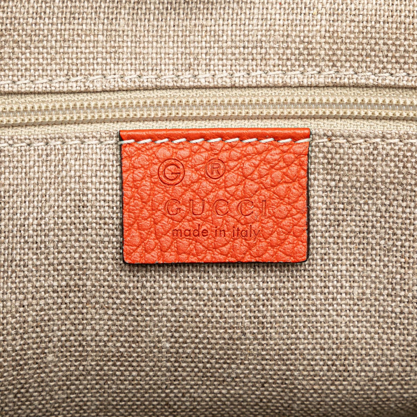 Gucci Leather Charmy Satchel