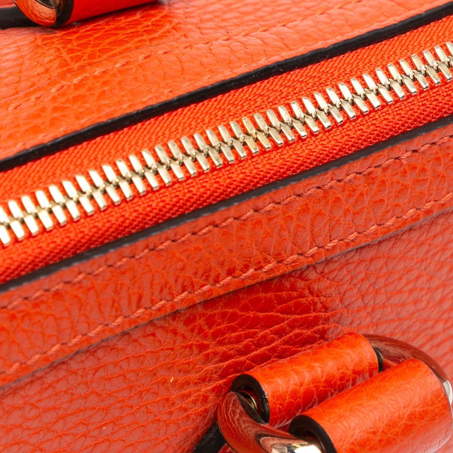 Gucci Leather Charmy Satchel