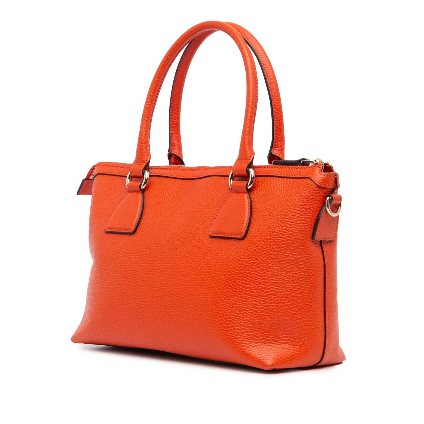 Gucci Leather Charmy Satchel