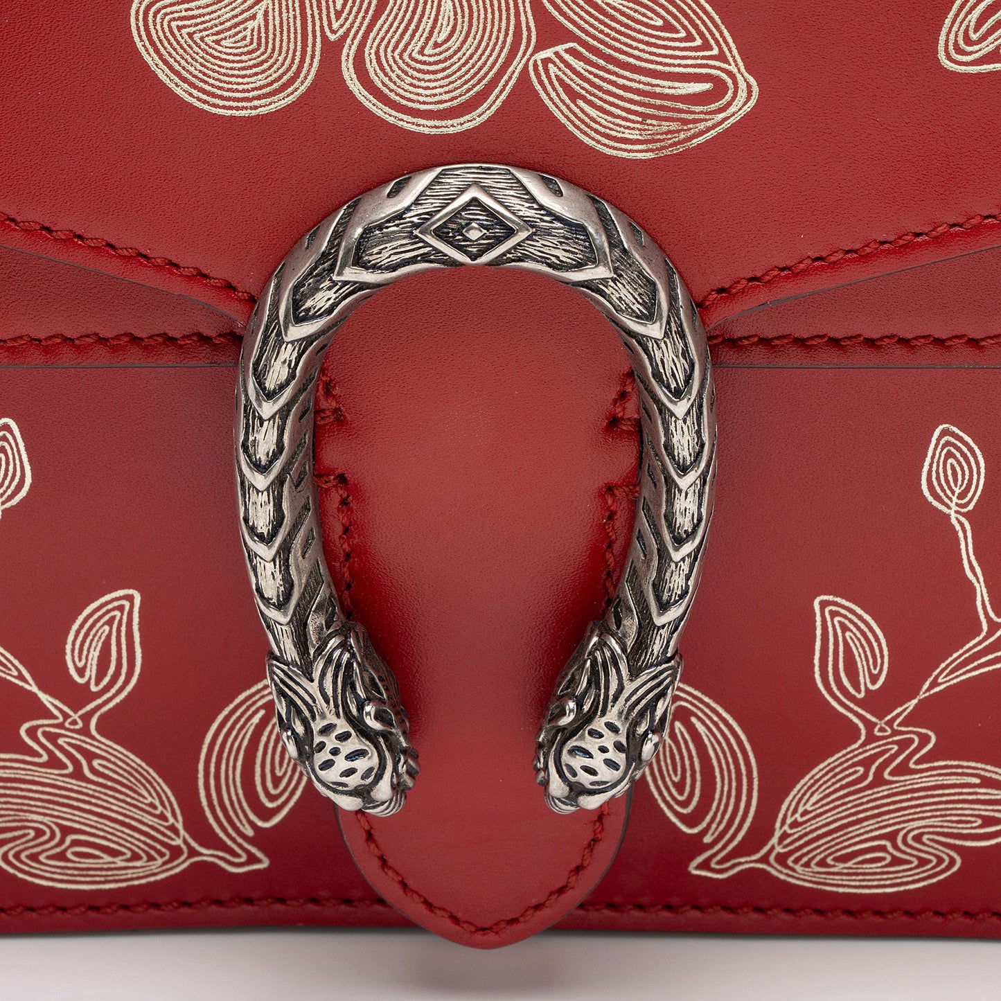 Gucci Leather Chinese New Year Dionysus Mini Bag (SHF-Q2ohLX)