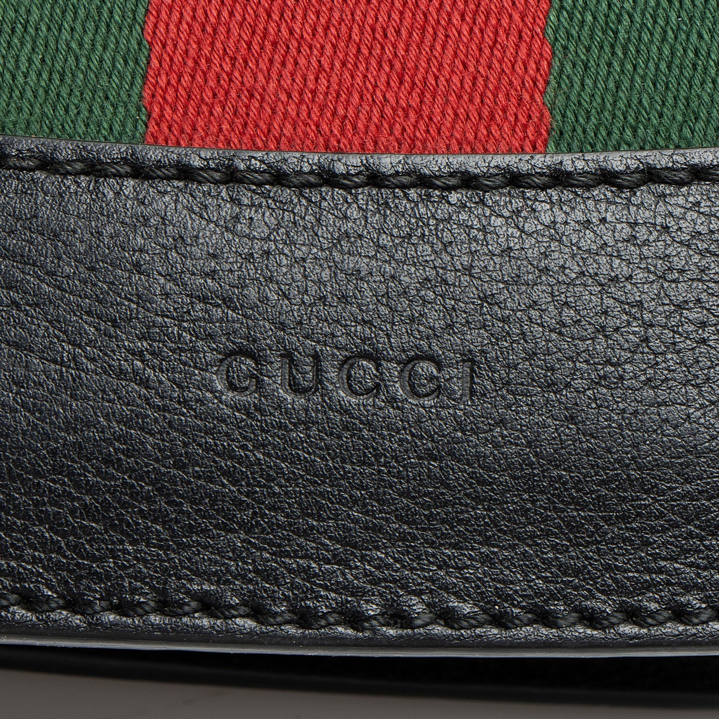 Gucci Leather Crystal Butterfly Linea Totem Small Crossbody