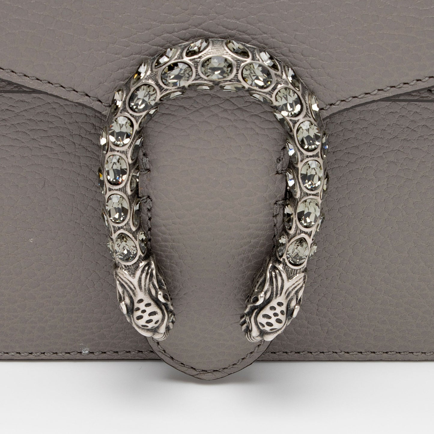 Gucci Leather Crystal Dionysus Small Shoulder Bag (SHF-7IrKBg)