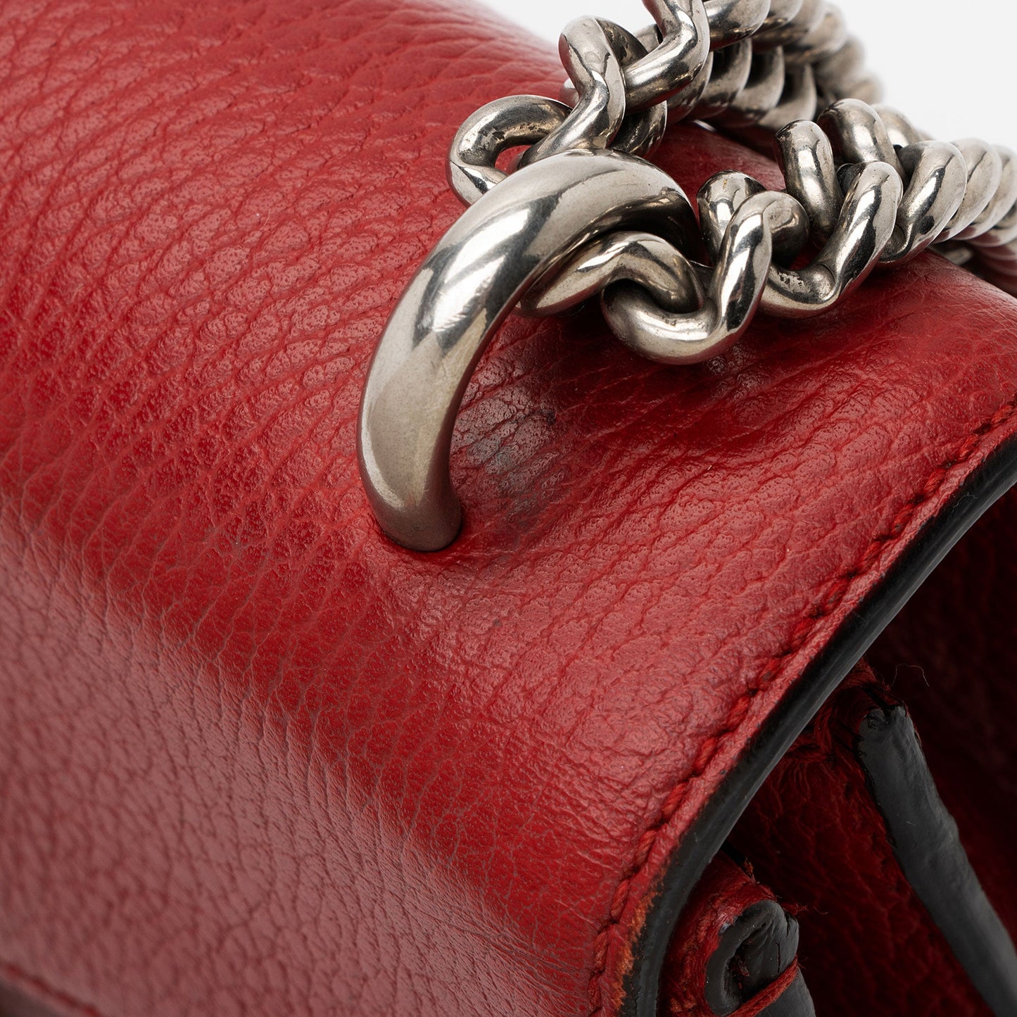 Gucci Leather Crystal Dionysus Small Shoulder Bag