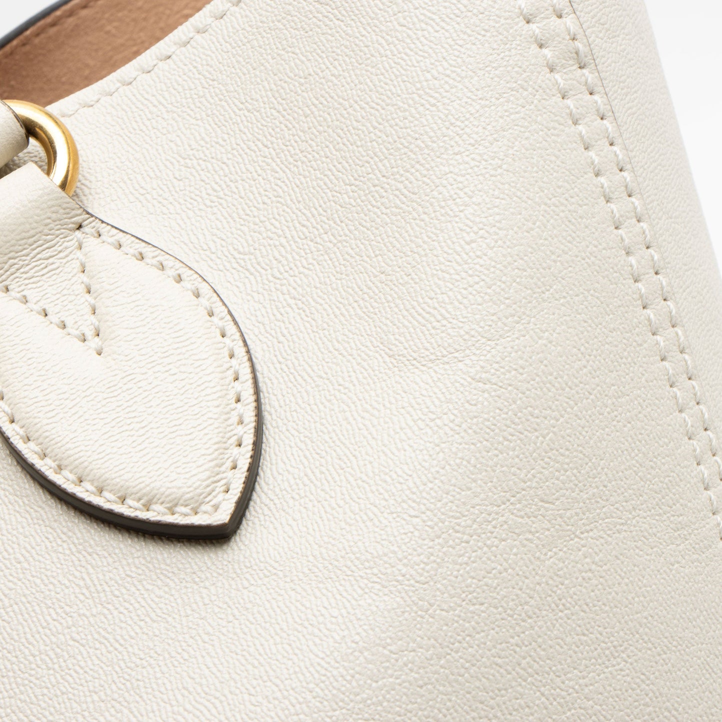 Gucci Leather Dahlia Medium Tote (SHF-l9vBxj)
