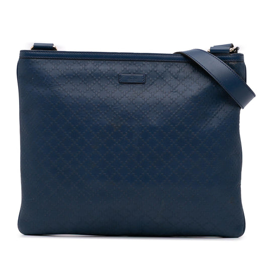 Gucci Leather Diamante Hilary Lux Crossbody