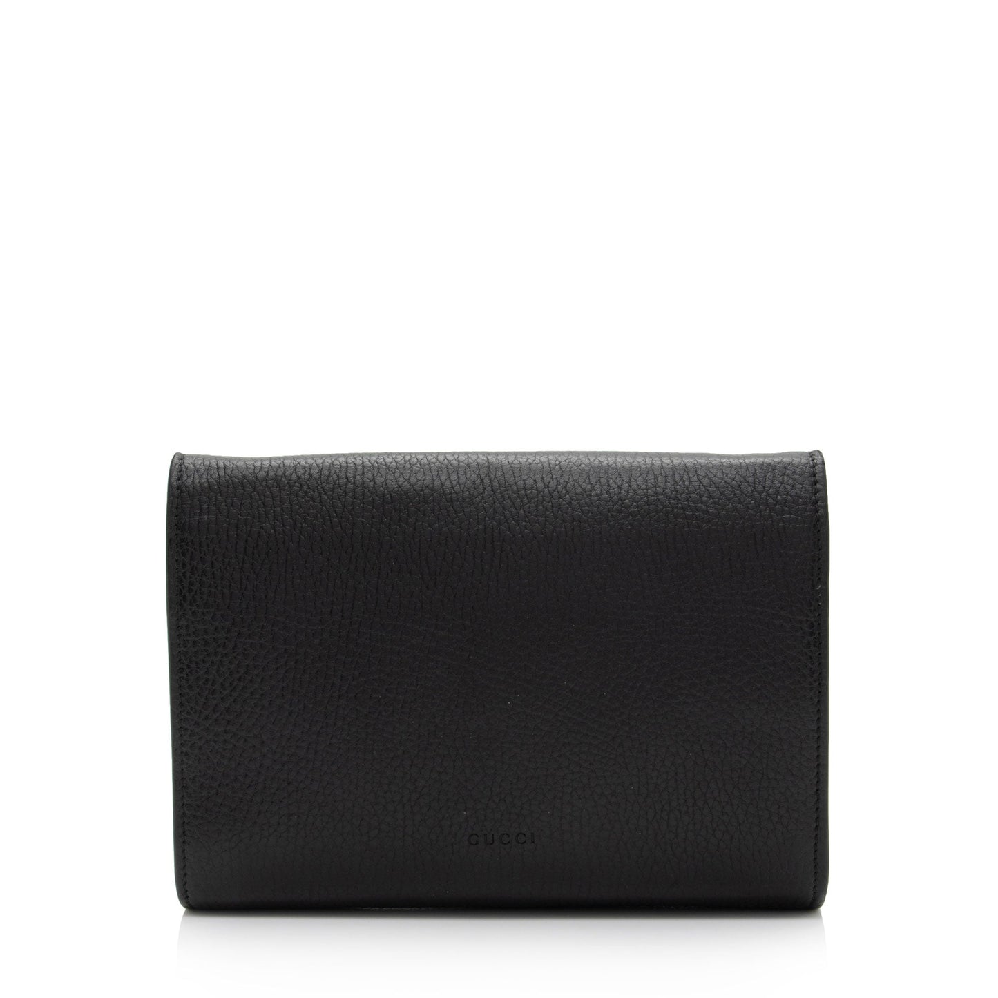 Gucci Leather Crystal Dionysus Chain Wallet (SHF-fJzaNK)