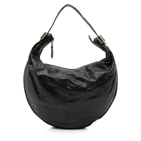 Gucci Leather Duchessa Medium Hobo (SHF-23524)