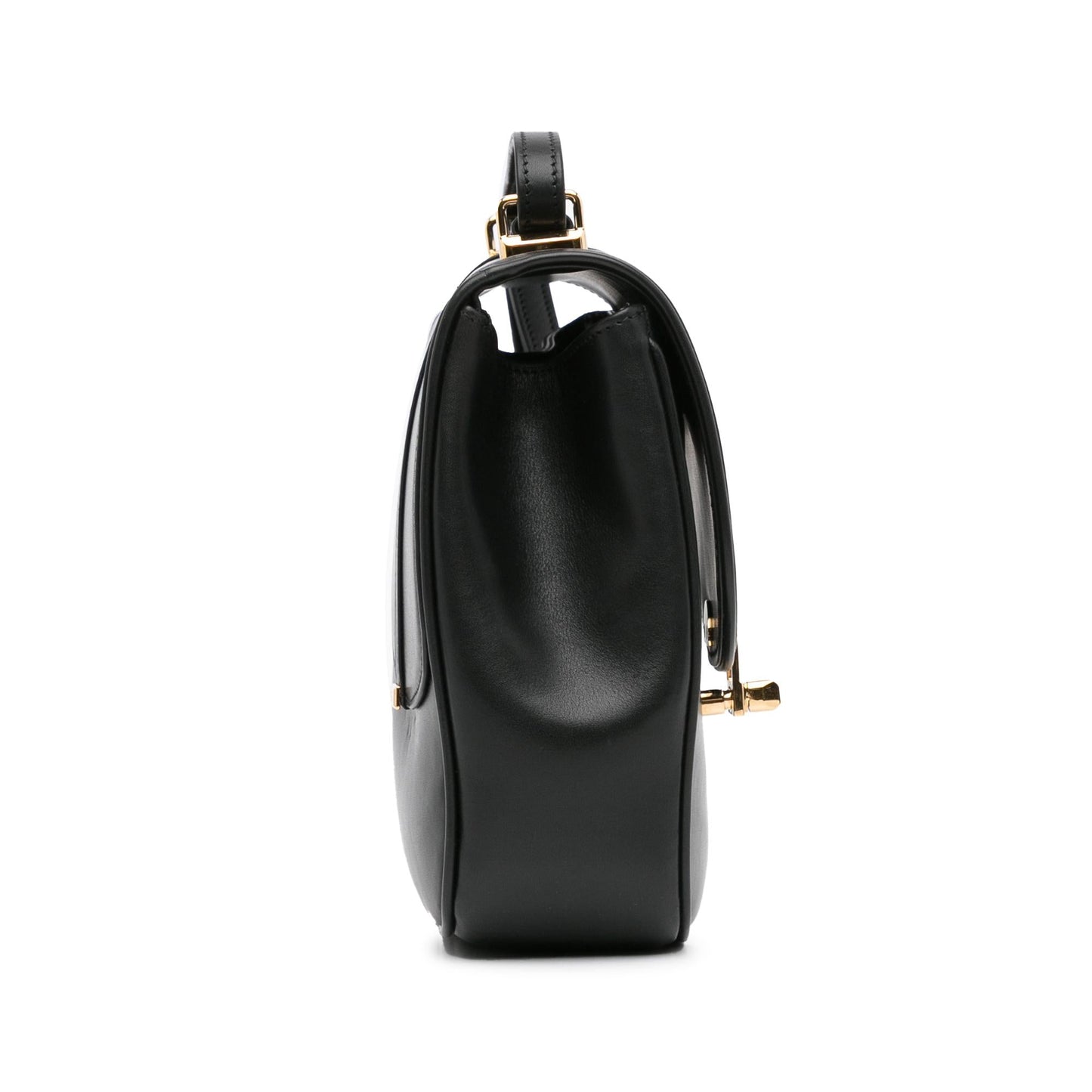 Gucci Leather Equestrian Crossbody (SHG-YHWrQK)