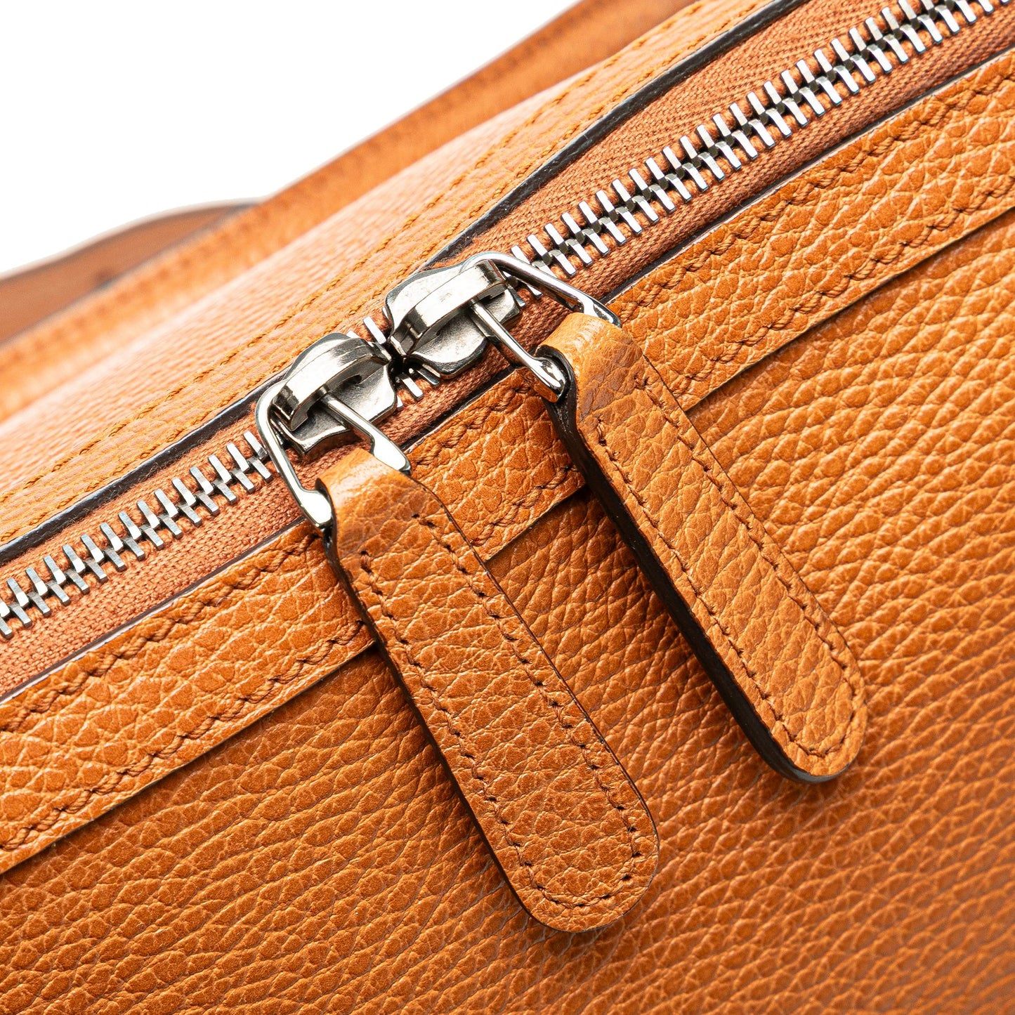 Gucci Leather GG Charm Dome Satchel