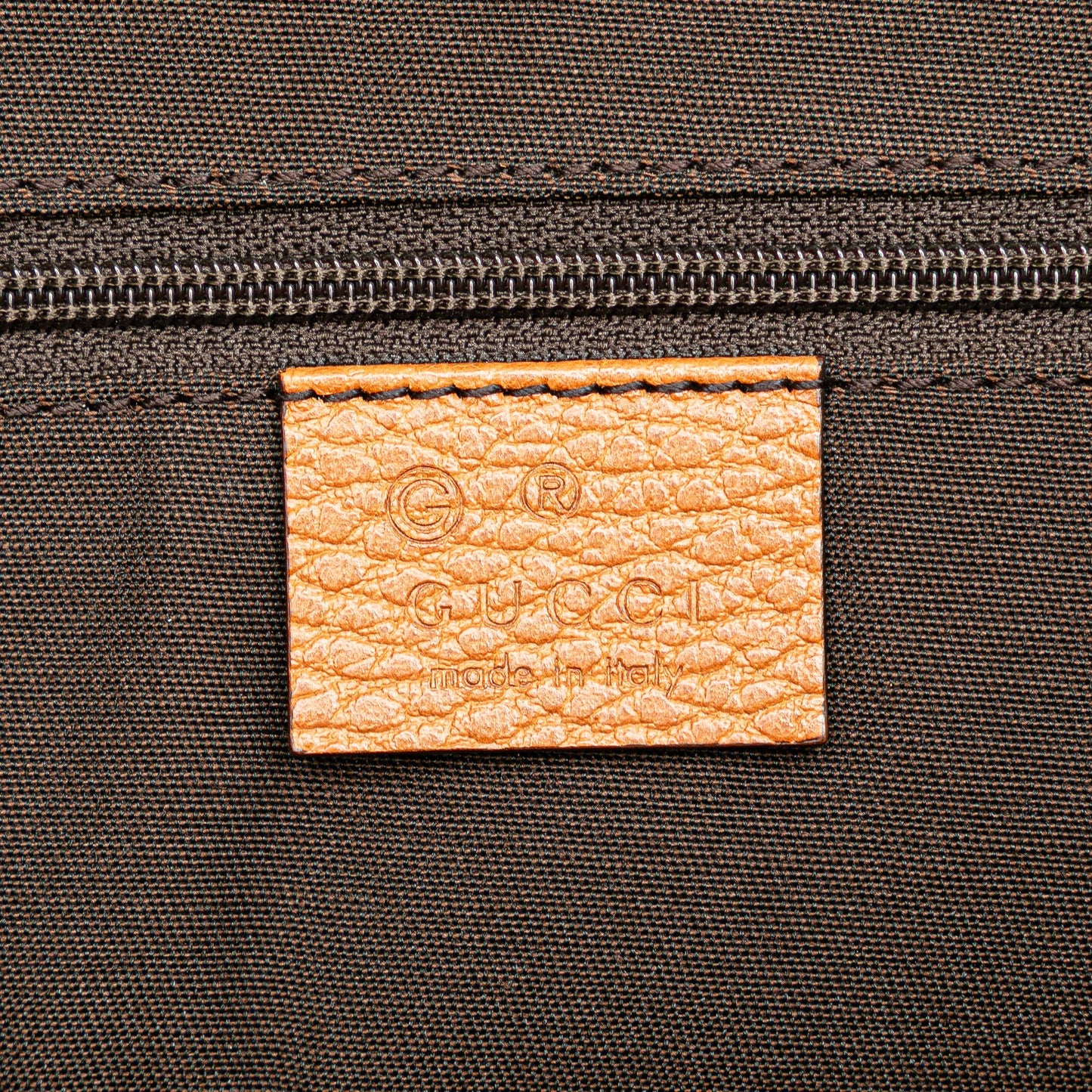 Gucci Leather GG Charm Dome Satchel