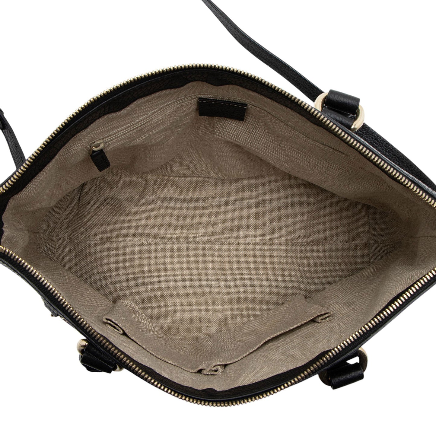Gucci Leather GG Charm Satchel