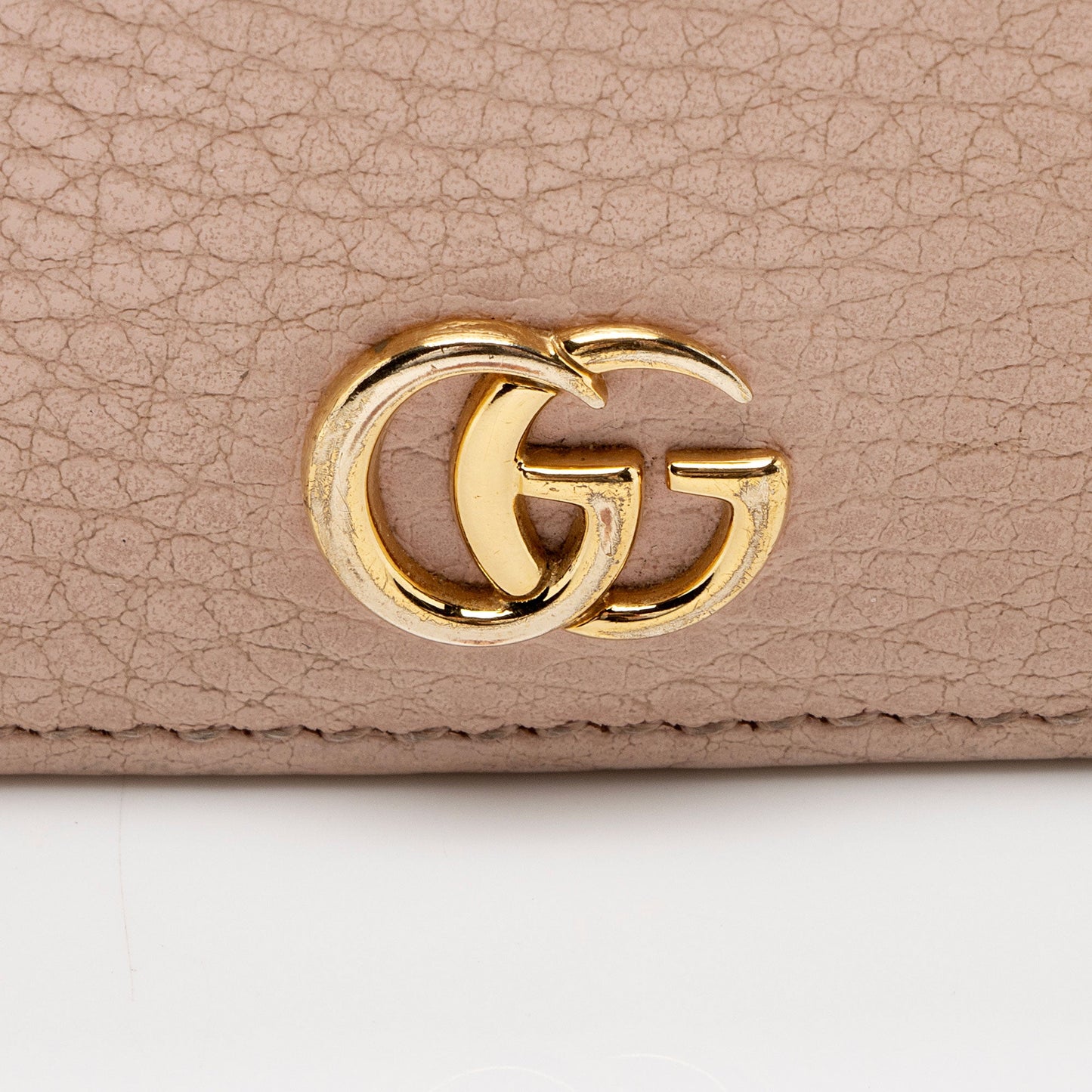 Gucci Leather GG Marmont Mini Chain Bag (SHF-bvCAjP)