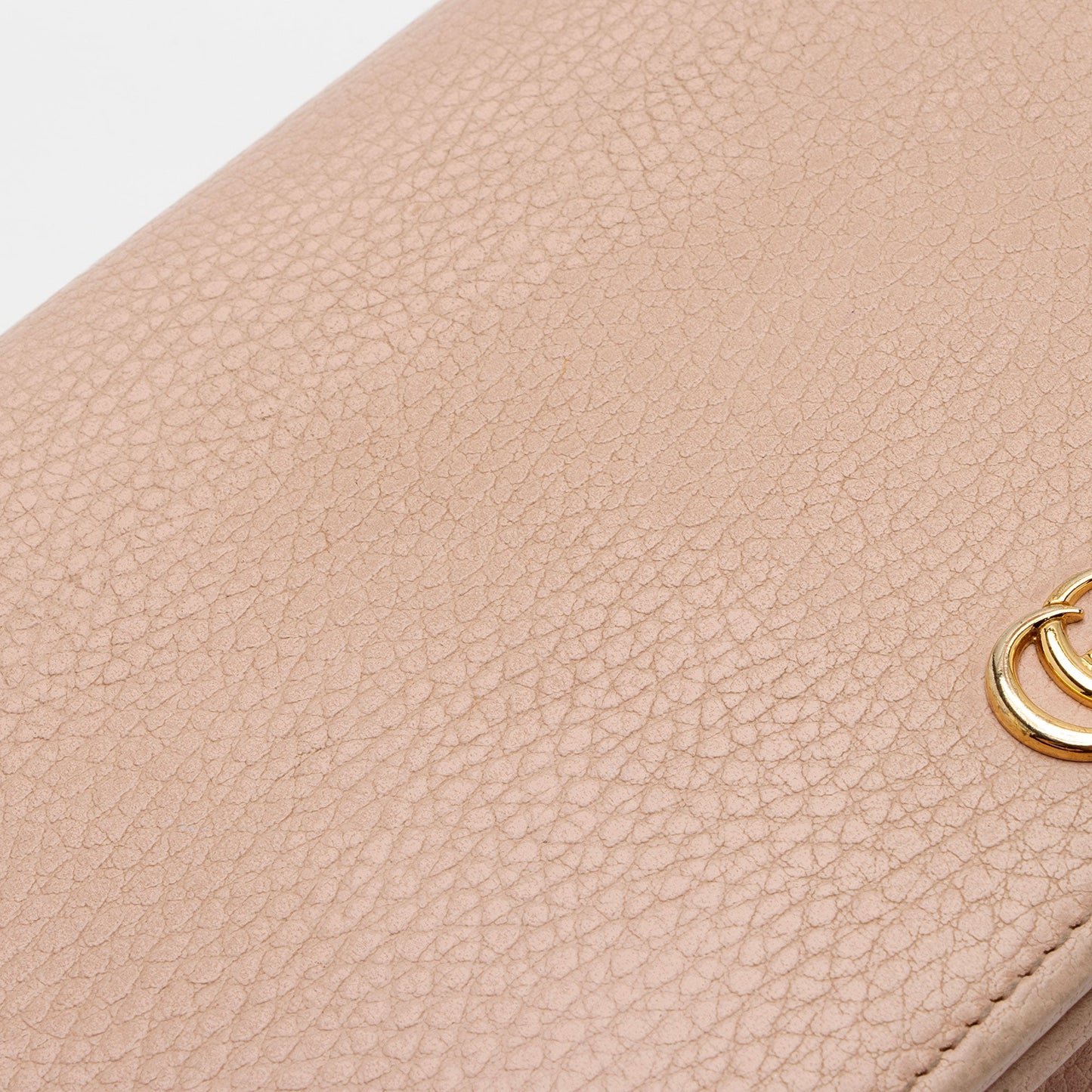 Gucci Leather GG Marmont Mini Chain Bag (SHF-bvCAjP)