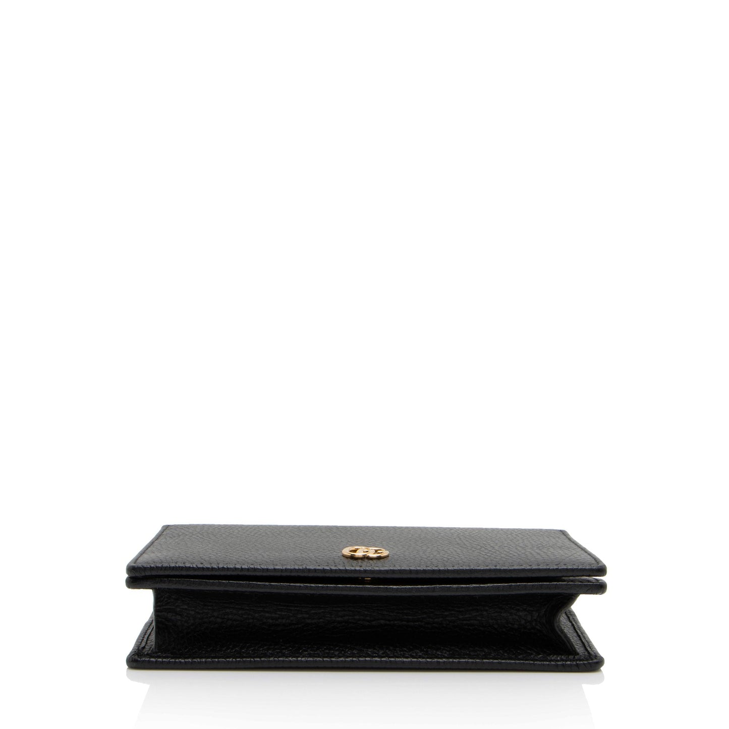 Gucci Leather GG Marmont Mini Chain Bag (SHF-srjOwr)