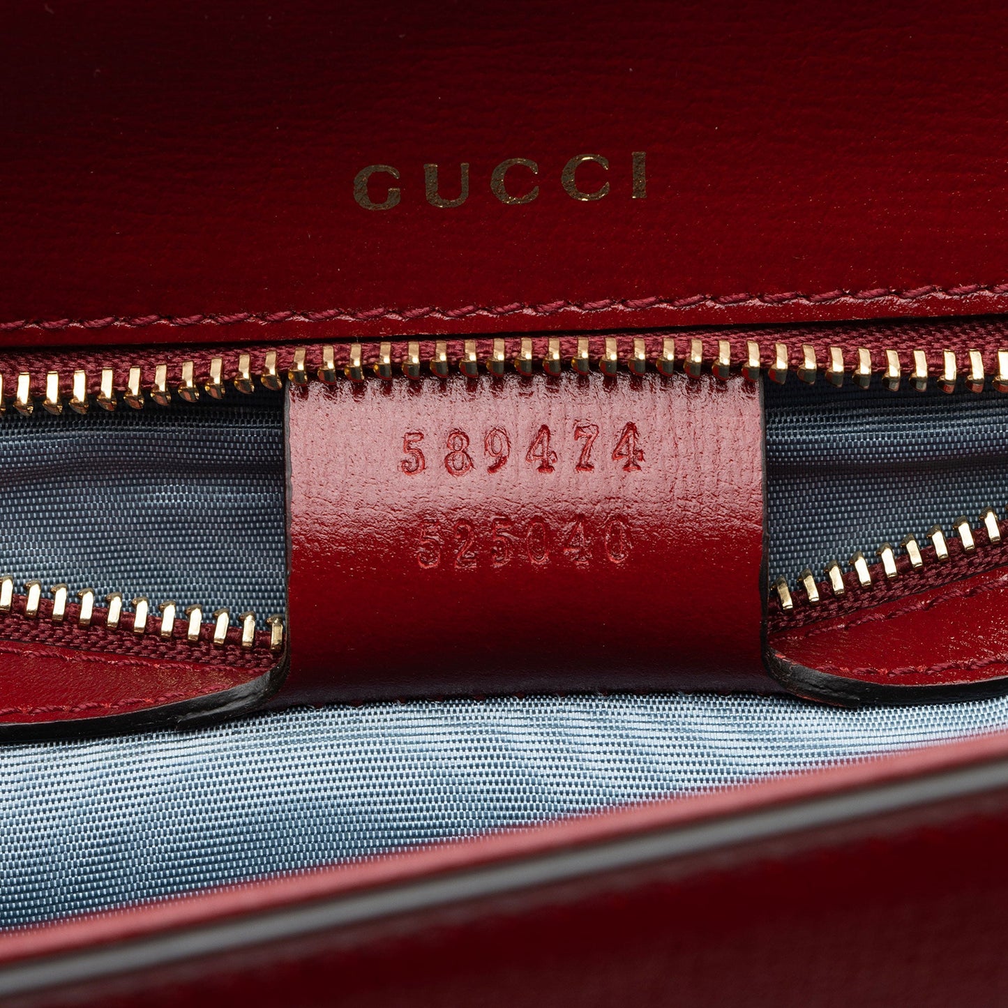 Gucci Leather GG Ring Shoulder Bag